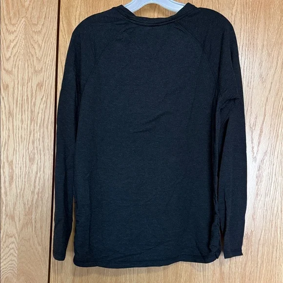 Danskin Charcoal Long Sleeve Top - Picture 5 of 8